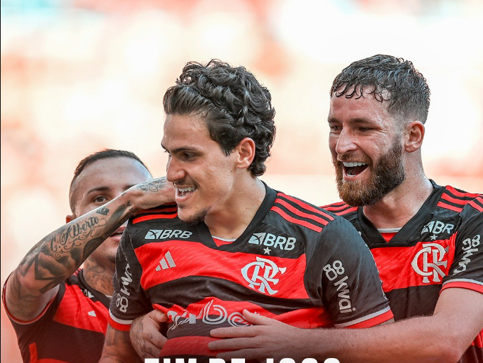 Flamengo vence Fluminense pelo Campeonato Carioca Foto: Reprodução Twitter/Flamengo
