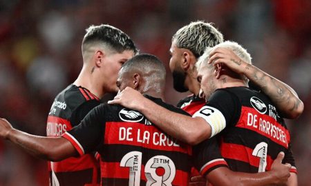 Flamengo Gol (Foto: Reprodução/Twitter Flamengo)
