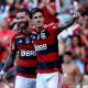 Léo Pereira e Pedro do Flamengo são cotados para a seleção de Dorival (Foto: Buda Mendes/Getty Images)
