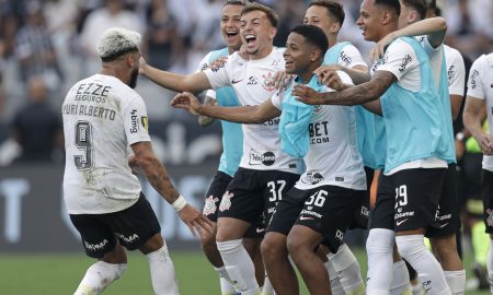 Após marcar gol que decretou a vitória do Corinthians, Yuri Alberto agradece apoio e enaltece novo técnico: 'Vou com ele até o fim'. (Foto: Rodrigo Coca/Agência Corinthians)