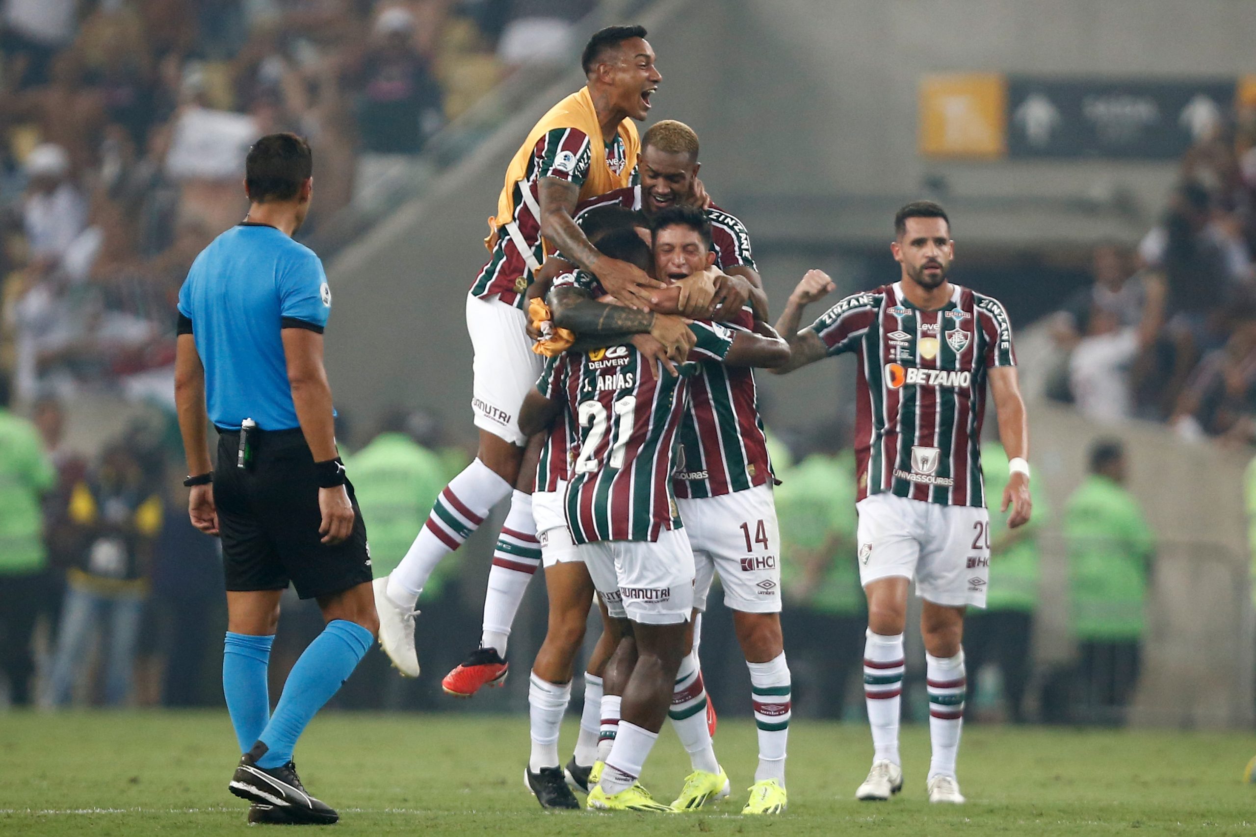 Tricolor venceu a LDU por 2 a 0 no Maracanã (Photo by Wagner Meier/Getty Images)