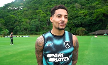 Gregore, do Botafogo (Foto: Reprodução/Botafogo TV)