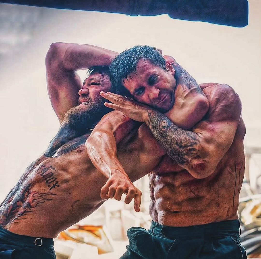 Conor McGregor e Jake Gyllenhaal (Foto: Reprodução/Instagram)