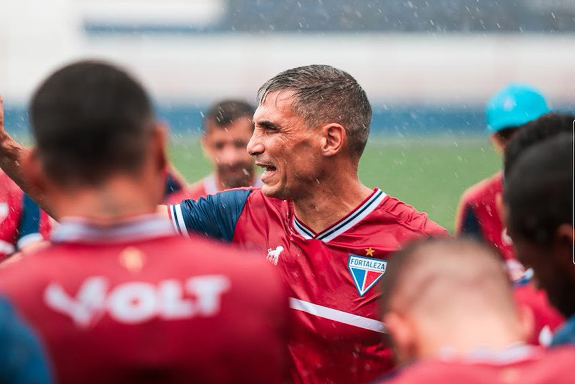 Fortaleza encerrou preparação para a partida contra o CRB, pela Copa do Nordeste. (Foto: Leonardo Moreira/Fortaleza)