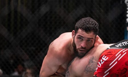 Nassourdine Imamov venceu no UFC Vegas 85 (Foto: Divulgação/Instagram Oficial UFC)