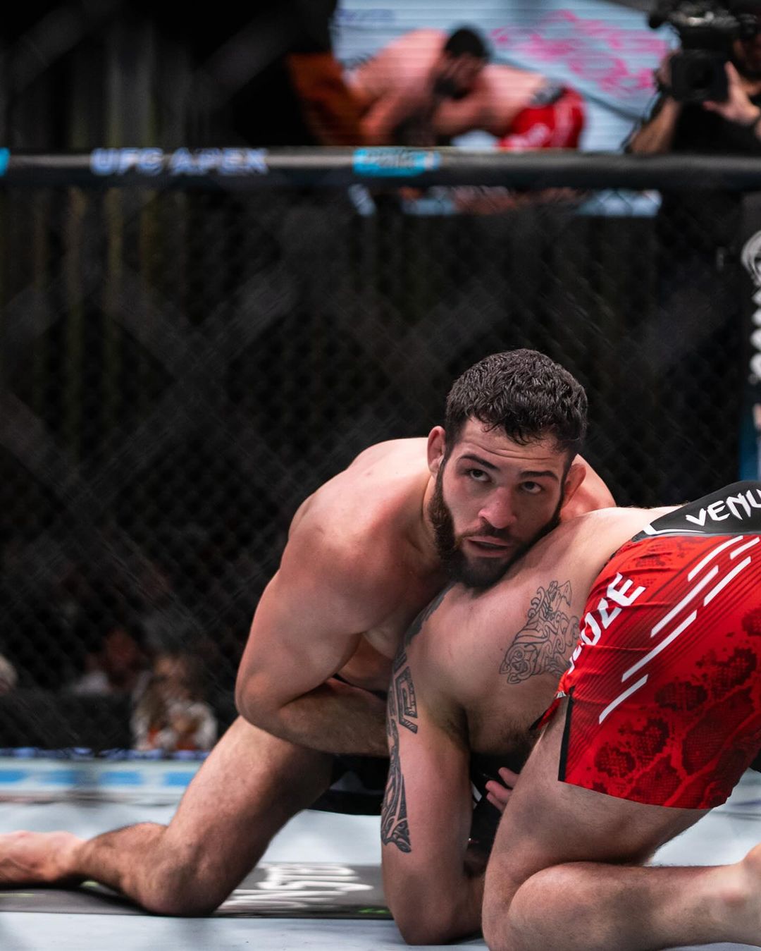 Nassourdine Imamov venceu no UFC Vegas 85 (Foto: Divulgação/Instagram Oficial UFC)
