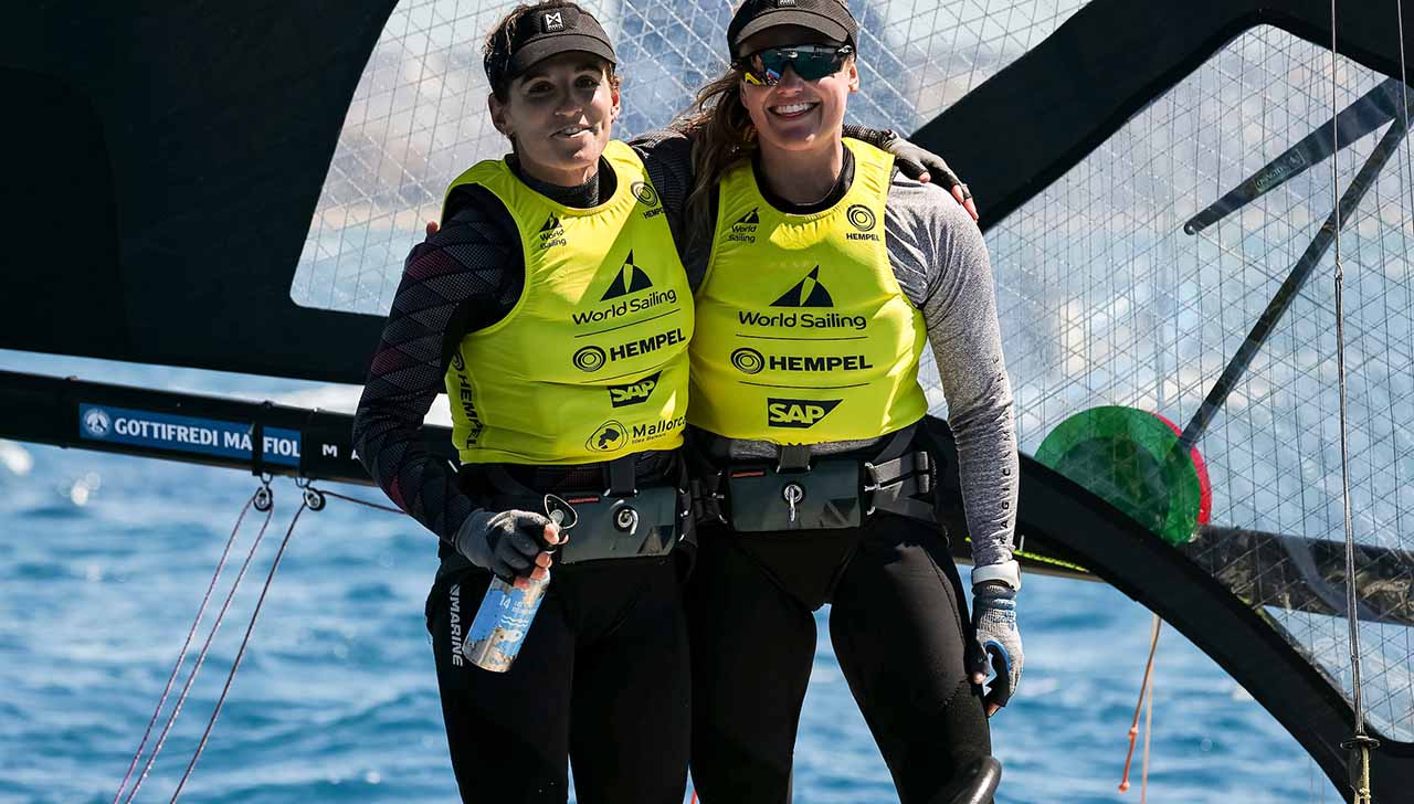 Martine e Kahena (© Sailing Energy / Princesa Sofía Mallorca)