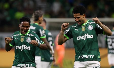 Murilo e Endrick, convocados para defender a Seleção Brasileira. (Foto: Cesar Greco/Palmeiras).