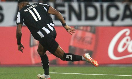 Júnior Santos, do Botafogo (Foto: Vitor Silva/Botafogo)
