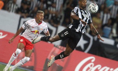 Botafogo e Red Bull Bragantino se enfrentam pela Libertadores (Foto: Vitor Silva/Botafogo)