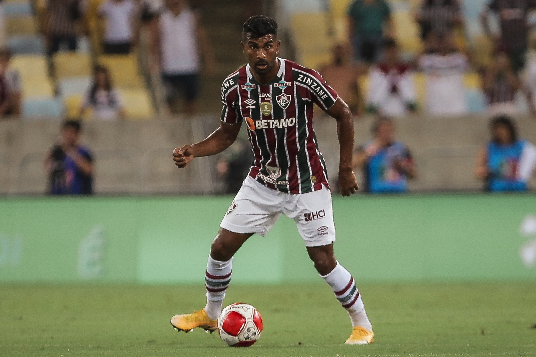 Thiago Santos foi expulso no segundo tempo. (Foto: Divulgação/FluminenseFC)