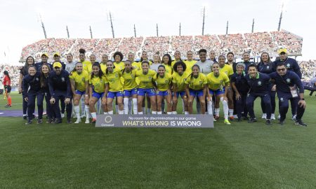 Seleção Feminina fica com vice da Copa Ouro (Foto: Leandro Lopes/CBF