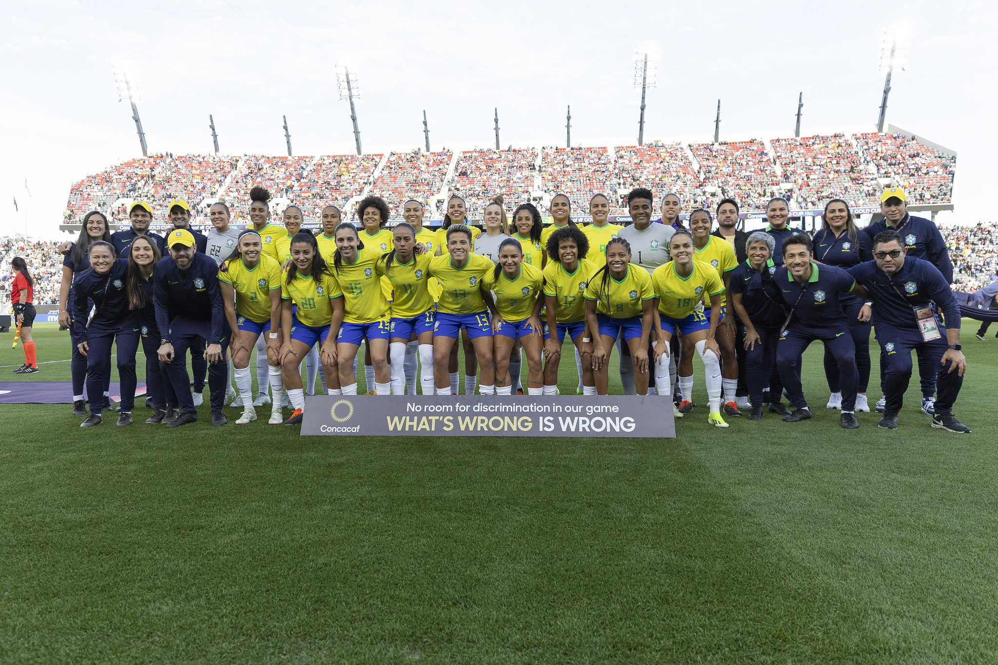 Seleção Feminina fica com vice da Copa Ouro (Foto: Leandro Lopes/CBF