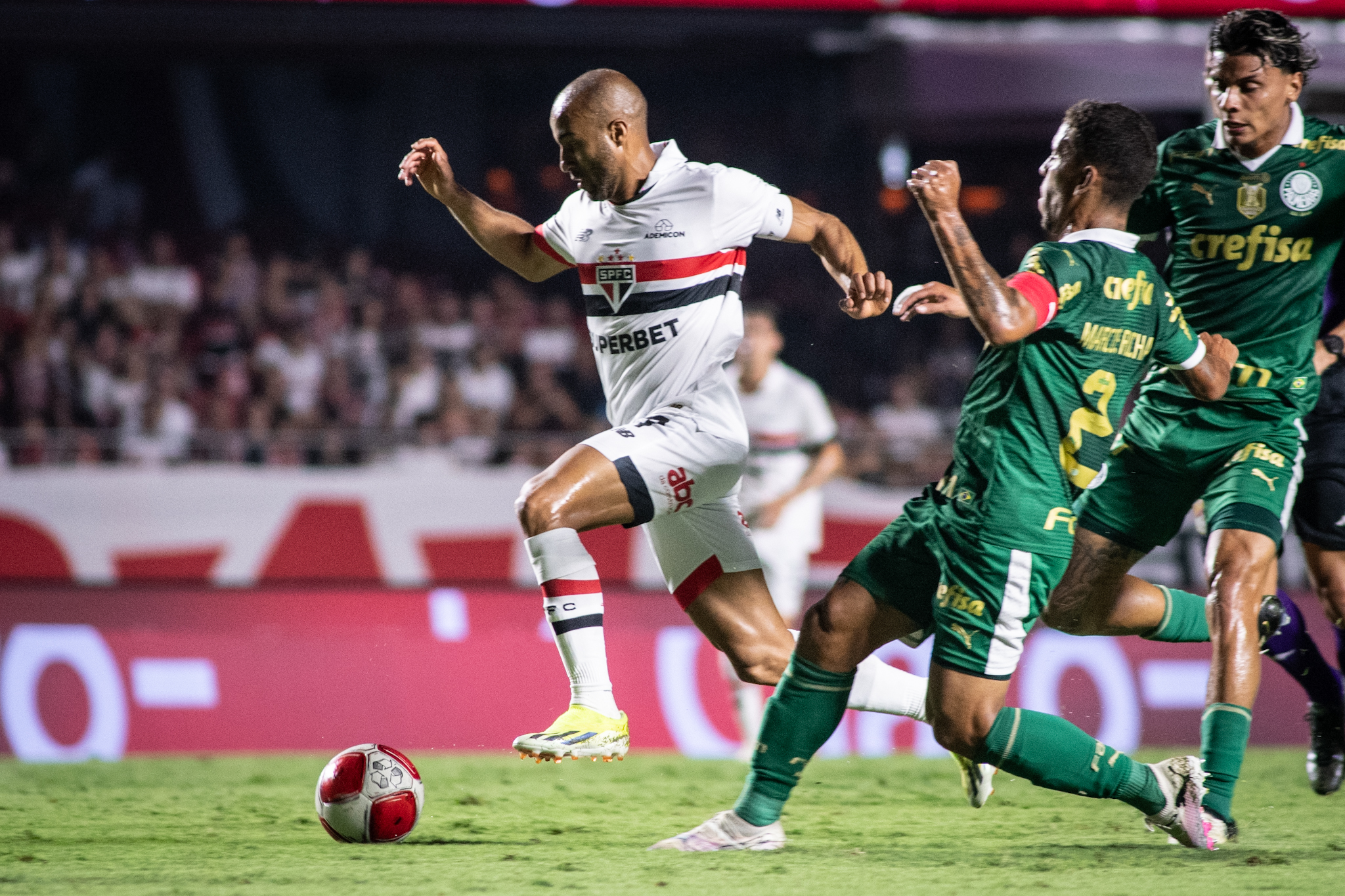 São Paulo x Palmeiras empatam em 1 a 1 (Jhony Inácio/Ag. Paulistão)