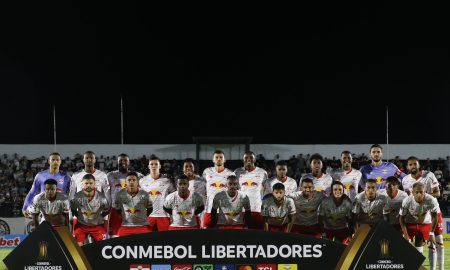 Mesmo eliminado na Pré-Libertador, o Red Bull Bragantino se classificou para a Copa CONMEBOL Sudamericana 2024. (Foto: Ari Ferreira/Red Bull Bragantino)