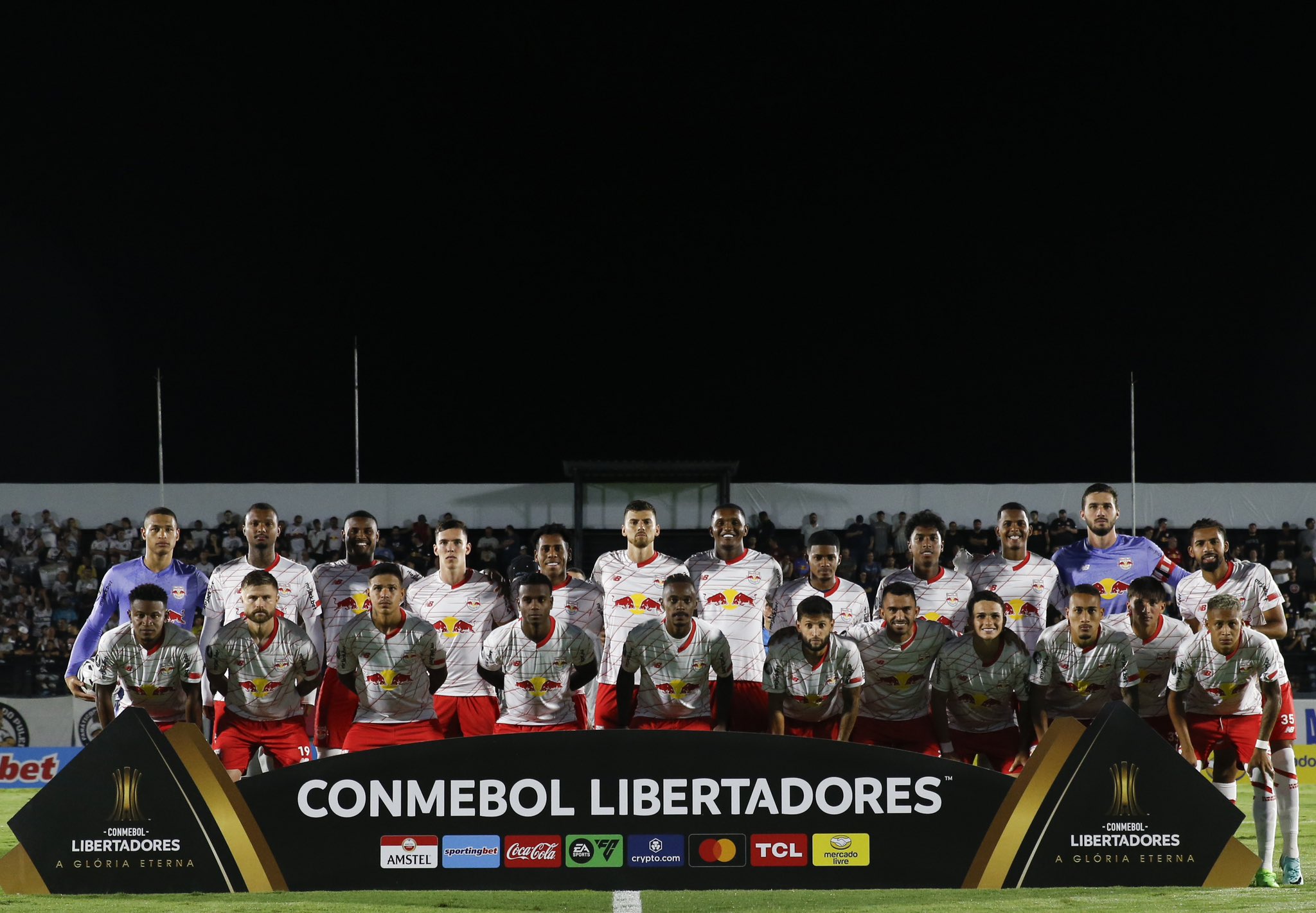 Mesmo eliminado na Pré-Libertador, o Red Bull Bragantino se classificou para a Copa CONMEBOL Sudamericana 2024. (Foto: Ari Ferreira/Red Bull Bragantino)