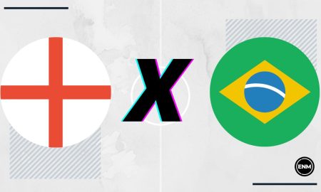 Brasil enfrenta a Inglaterra em amistoso (Arte: ENM)