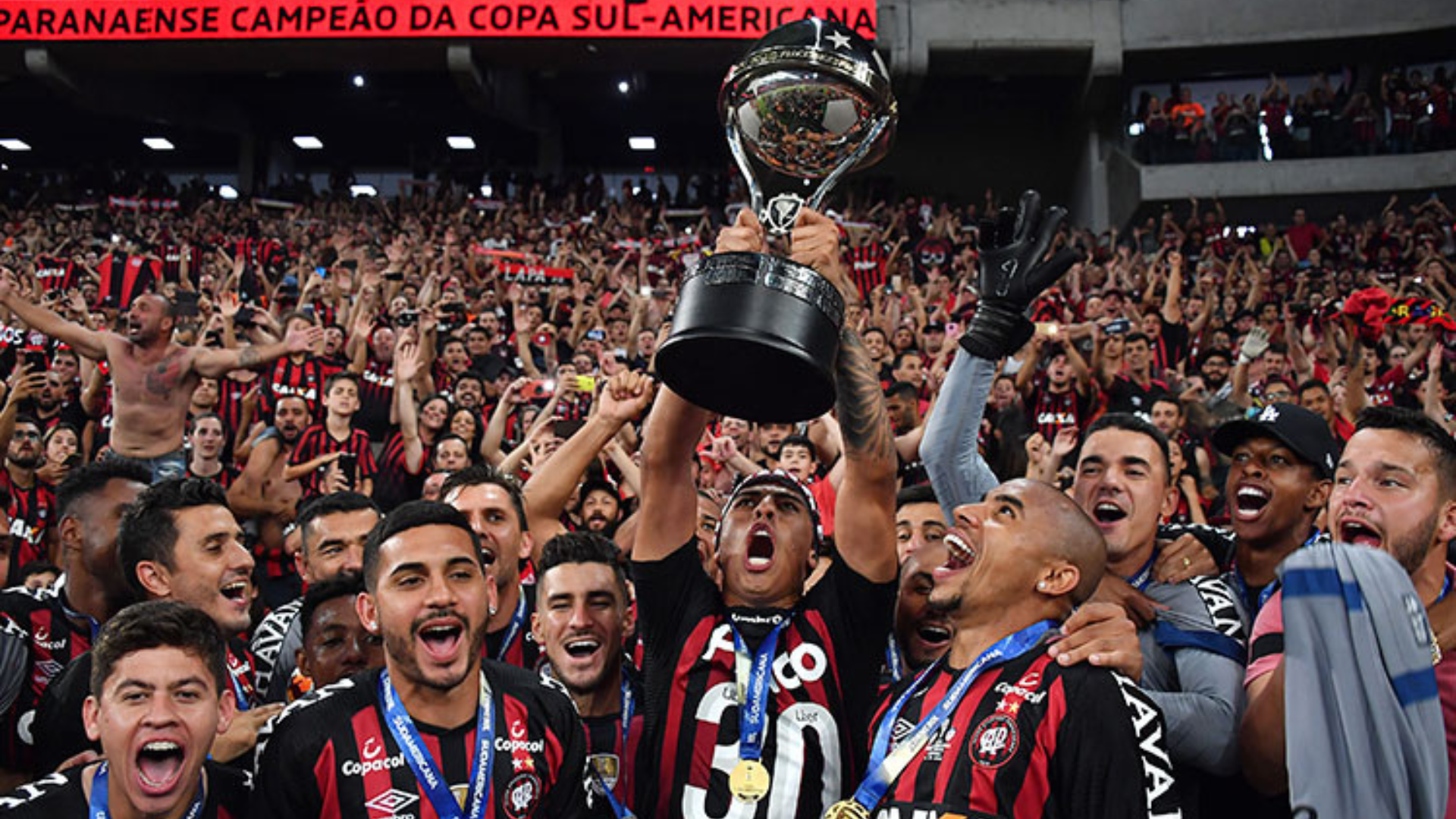 Athletico Paranaense Campeão da Copa Sul-Americana 2018 José Tramontina/Athletico.com.br
