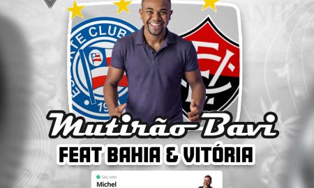Bahia e Vitória se unem pelo BBB (Foto: Reprodução / Twitter Davi Brito)