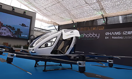 Lançamento do carro voador da GoHobby