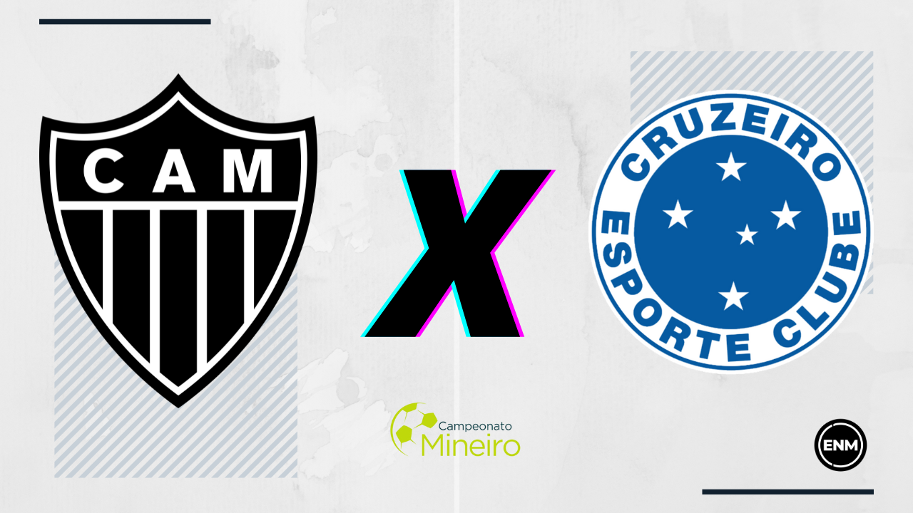 Atlético-MG x Cruzeiro (Arte: ENM)