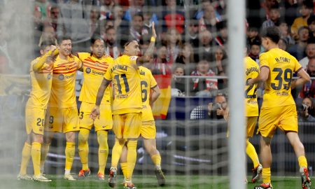 Barcelona goleia o Atlético de Madrid pela La Liga