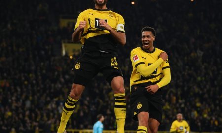Dortmund venceu de virada e controlou as ações ofensivas da partida. (Foto: Divulgação / Borussia Dortmund)