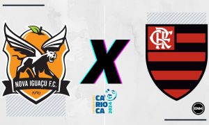 Flamengo x Nova Iguaçu, final do Carioca 2024. (ARTE: ENM).