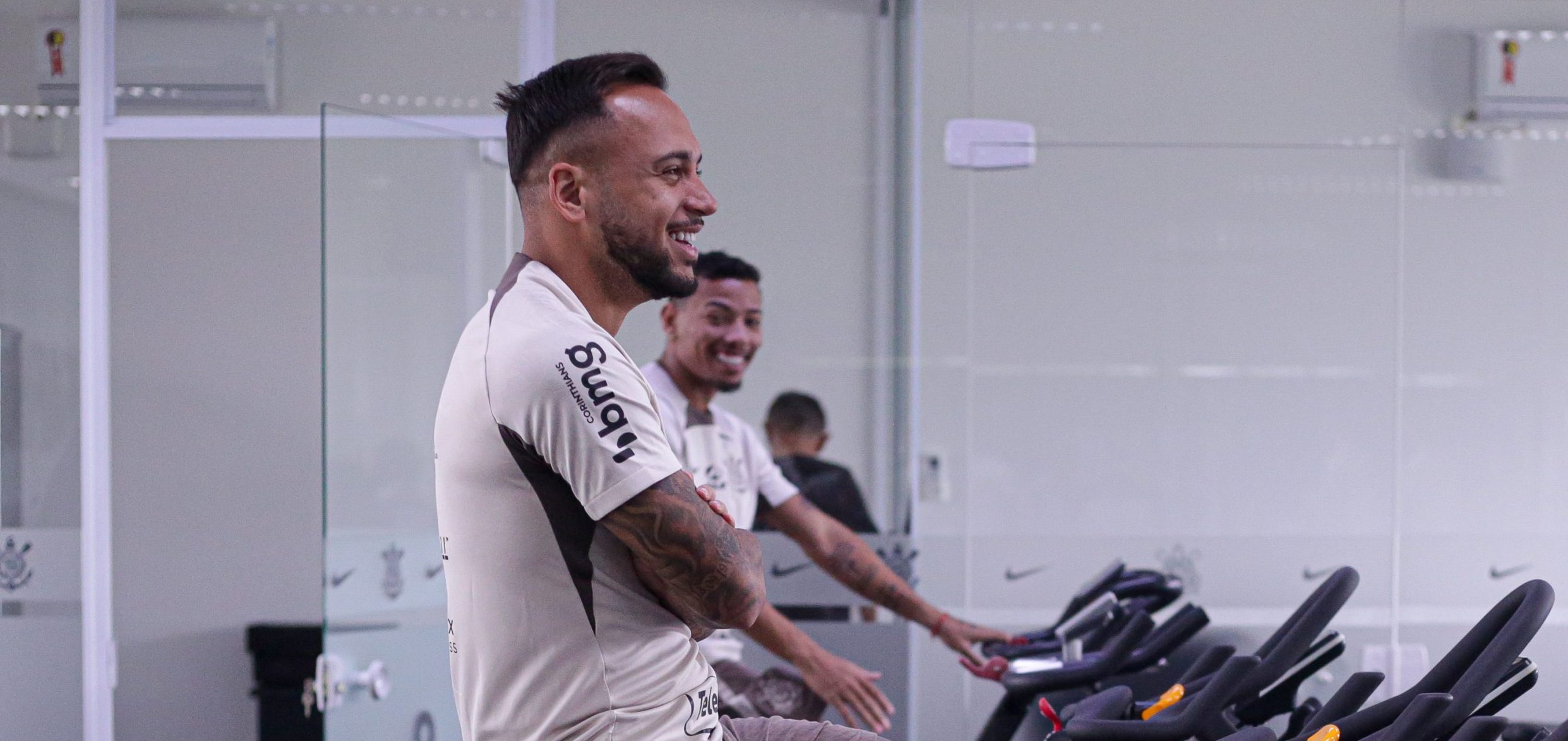 Sem António Oliveira, Corinthians se reapresenta com volante lesionado. (Foto: Rodrigo Coca/Agência Corinthians).