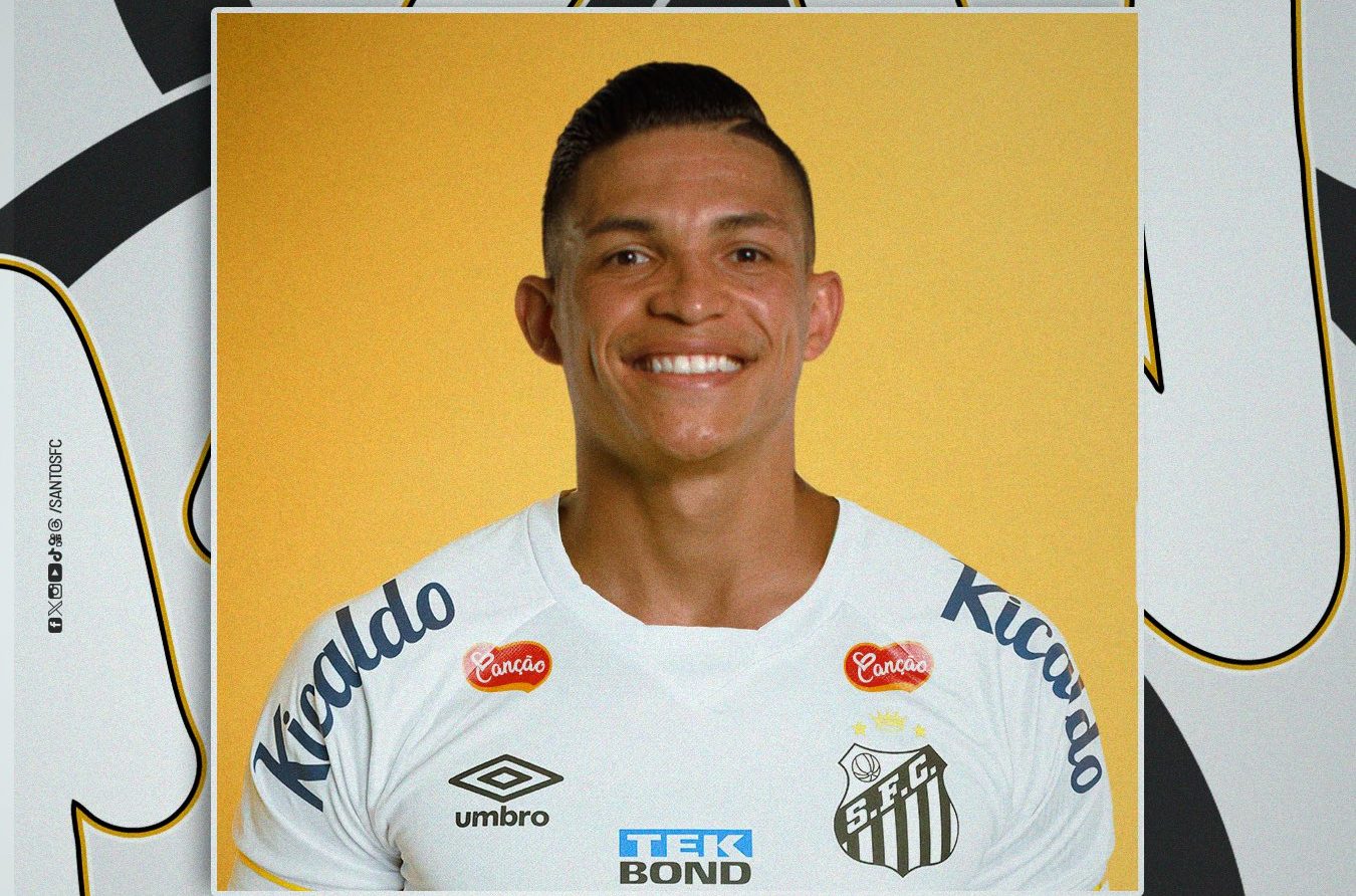 Santos anuncia contratação do lateral Rodrigo Ferreira; veja detalhes (Foto: divulgação/santos fc)
