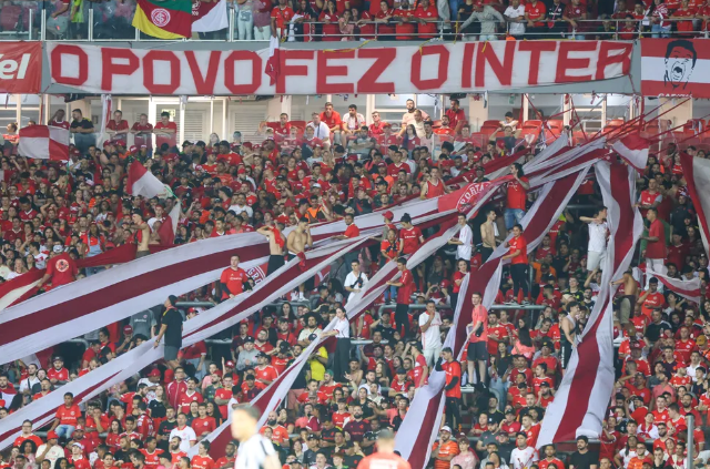 Torcida no Beira-Rio (Foto: Ricardo Duarte/Divulgação, Internacional)