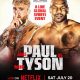 Poster da luta entre Jake Paul e Mike Tyson (Foto: Divulgação/Instagram(
