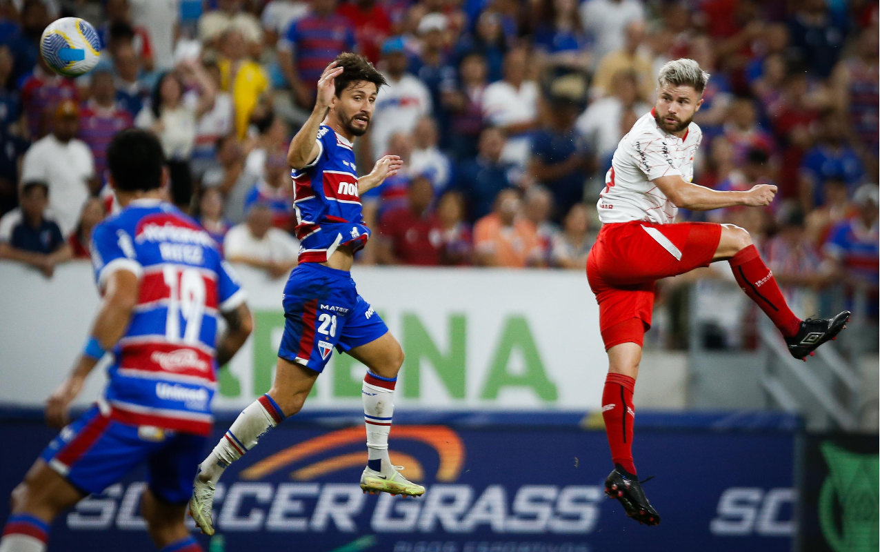 O Massa Bruta empatou em 1 a 1 com o Fortaleza, no Castelão, pela 4ª rodada do Brasileirão. (Foto: Ari Ferreira/Red Bull Bragantino)