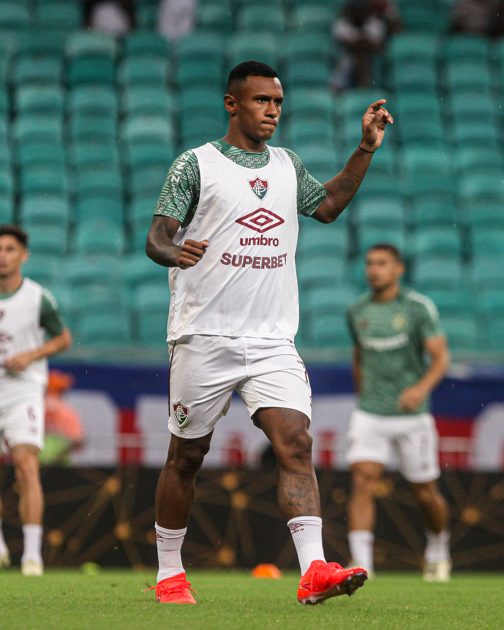Marquinhos comentou o resultado do Fluminense após o jogo (Foto: Marcelo Gonçalves/FFC)