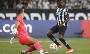 Botafogo vence a primeira na libertadores Foto: Vítor Silva/Botafogo