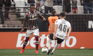 Atuações ENM: Wesley marca dois, Corinthians desencanta e vence a primeira com bom jogo coletivo. (Foto: Lucas Merçon / Fluminense FC)