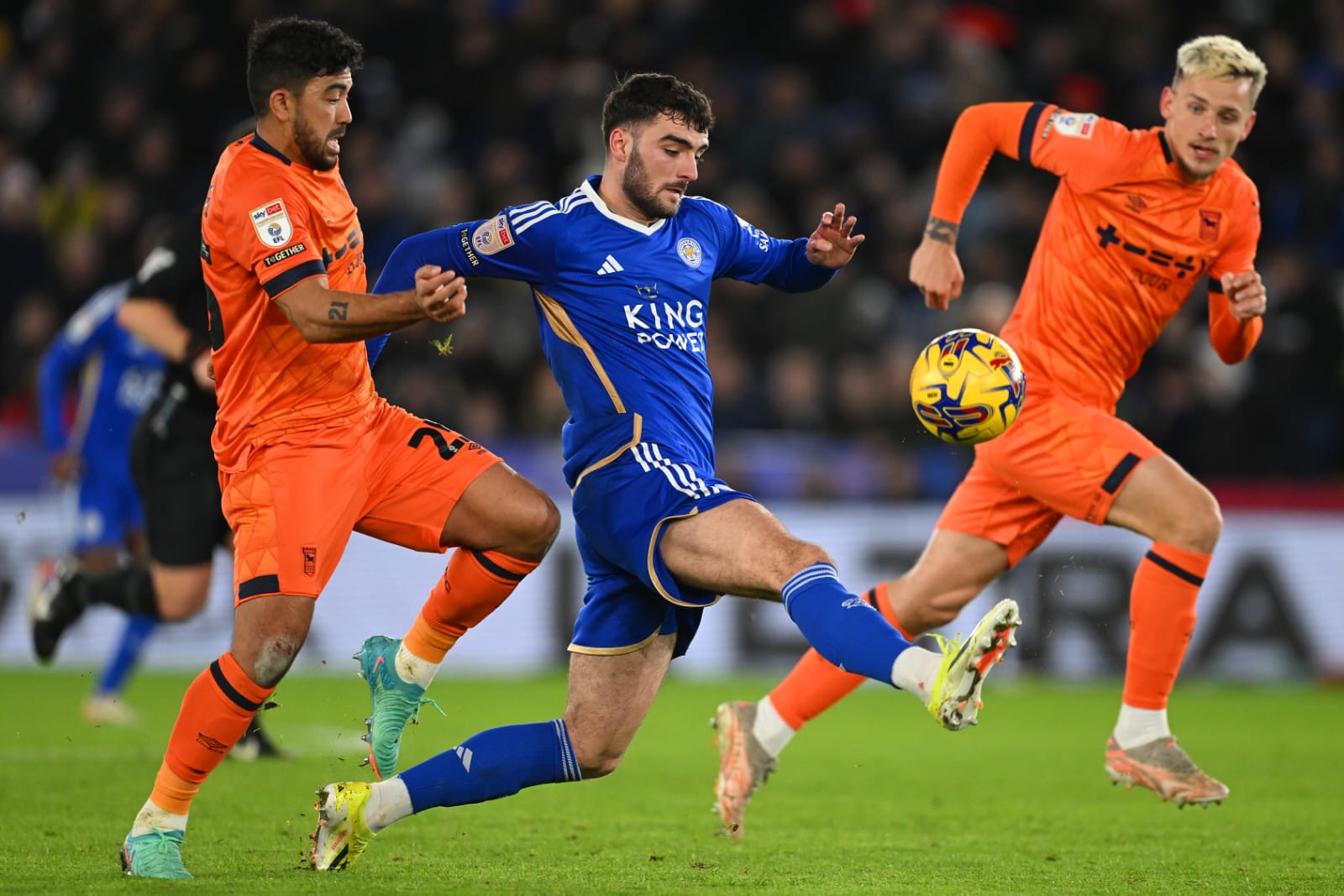 Leicester x Ipsiwich Town. (Foto: Michael Regan/Getty Images)