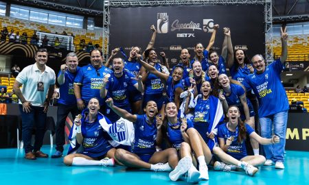 A equipe do Gerdau Minas venceu sua quarta final em cinco consecutivas (Foto: Redes Sociais/Minas Tênis Clube)