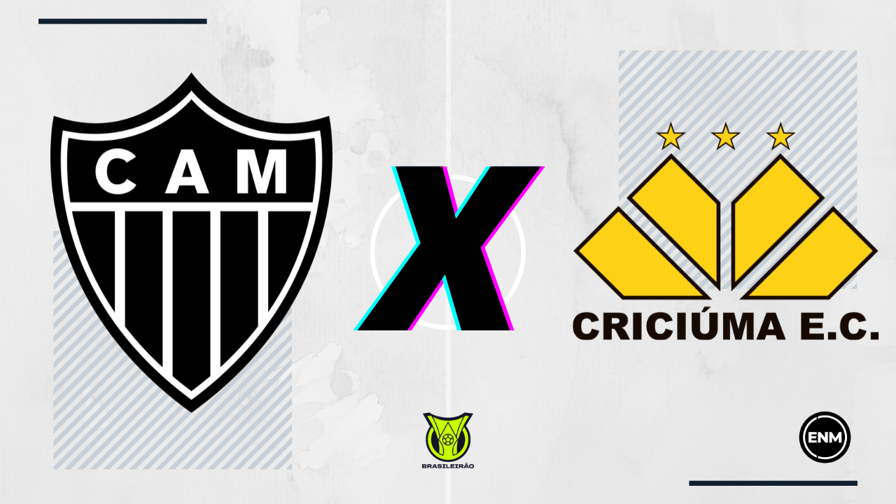 Atlético-MG x Criciúma (Arte: ENM)
