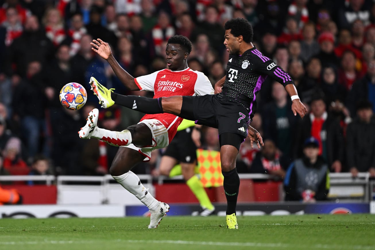 Arsenal e Bayern entregaram ótima qualidade técnica na Inglaterra. (Foto: Mike Hewitt/Getty Images)