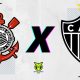 Corinthians x Atlético-MG: prováveis escalações, desfalques, retrospecto, onde assistir, arbitragem e palpites. (Arte: ENM).