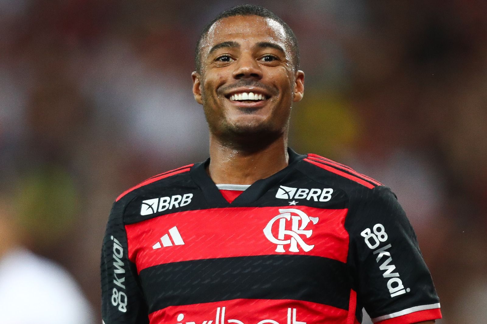 De La Cruz pelo Flamengo. (Foto: Reprodução/Twitter Flamengo).