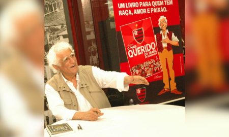 Ziraldo, morto aos 91 anos, torcia para o Flamengo (Foto: Reprodução / Instagram Ziraldo Oficial)