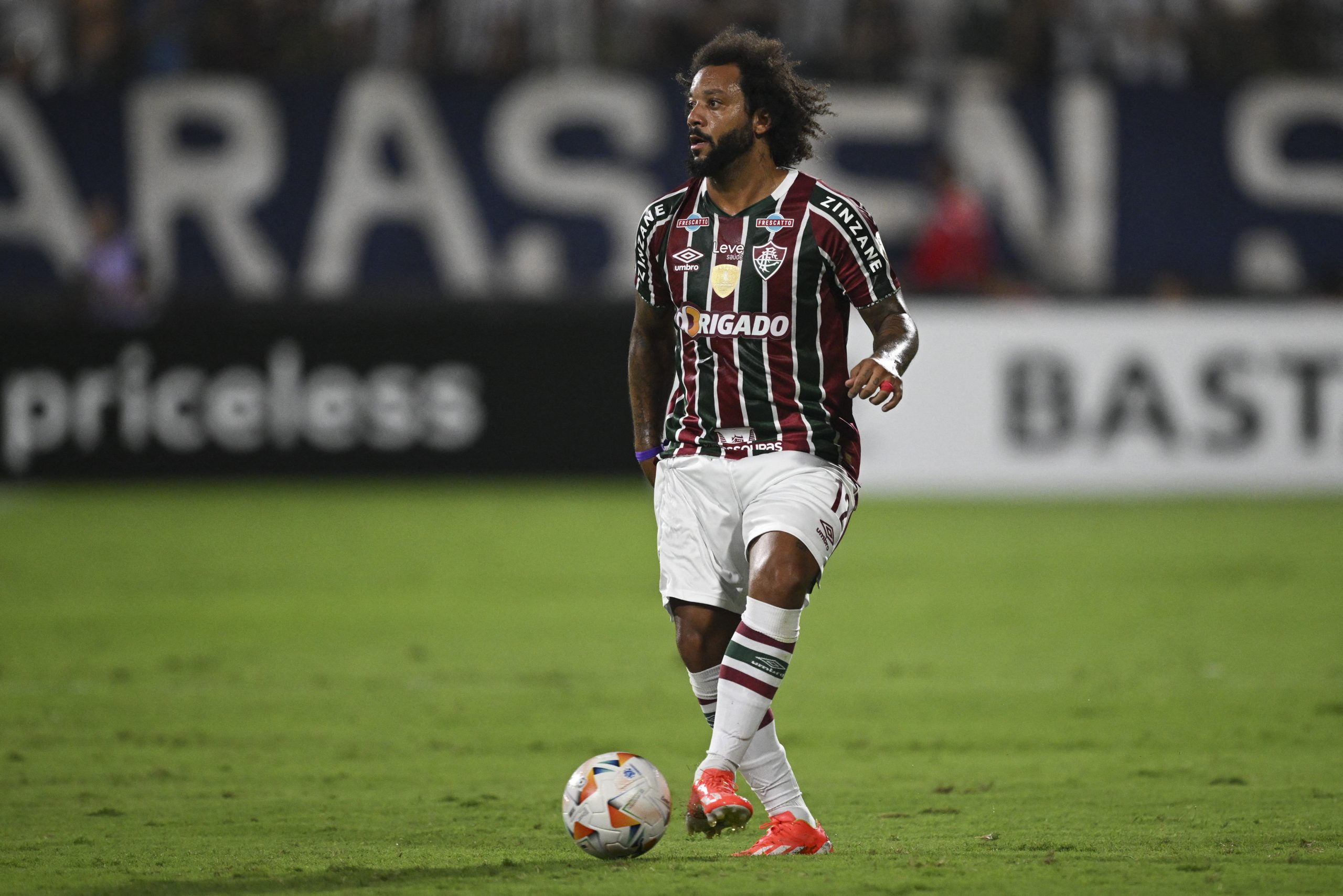 Marcelo, do Fluminense (Foto: ERNESTO BENAVIDES/AFP via Getty Images)