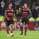 Pedro comemora gol do Flamengo (Foto: RAUL ARBOLEDA/AFP via Getty Images)