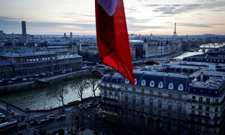 Rio Sena, em Paris (Foto: STEPHANE DE SAKUTIN/AFP via Getty Images)