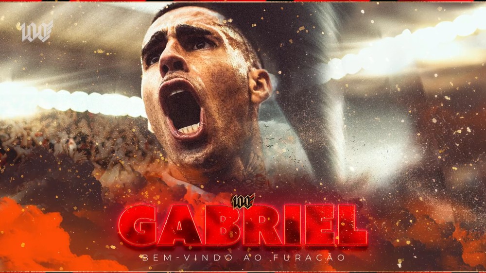 Gabriel acertou com o Furacão (Foto: Divulgação / Athletico)