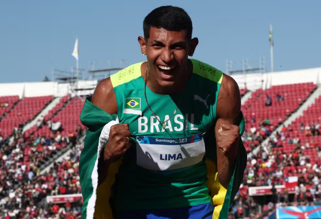 Matheus Lima se junta a Piu e alcança 2º índice olímpico para Paris (Foto: Wagner Carmo / CBAt)