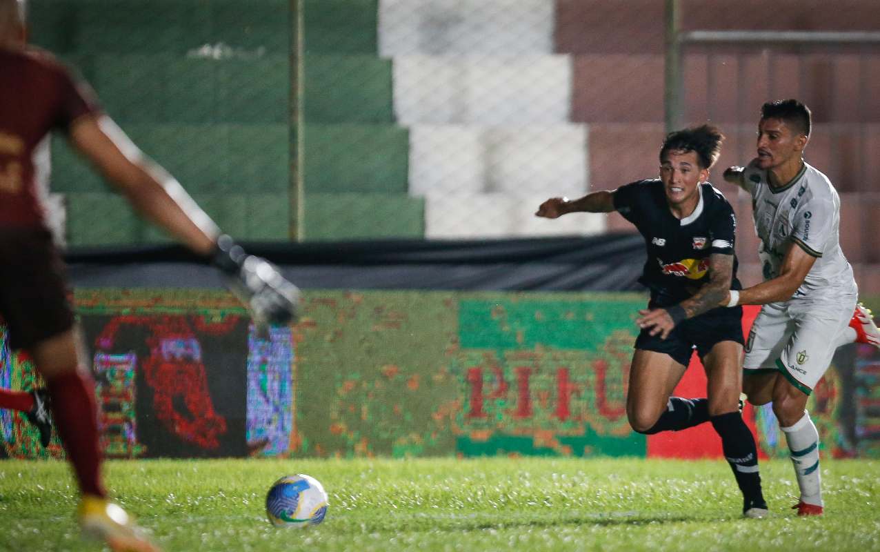 O Red Bull Bragantino ficou no 1 a 1 com o Sousa-PB, no jogo de ida da terceira fase do torneio. (Foto: Ari Ferreira/Red Bull Bragantino)