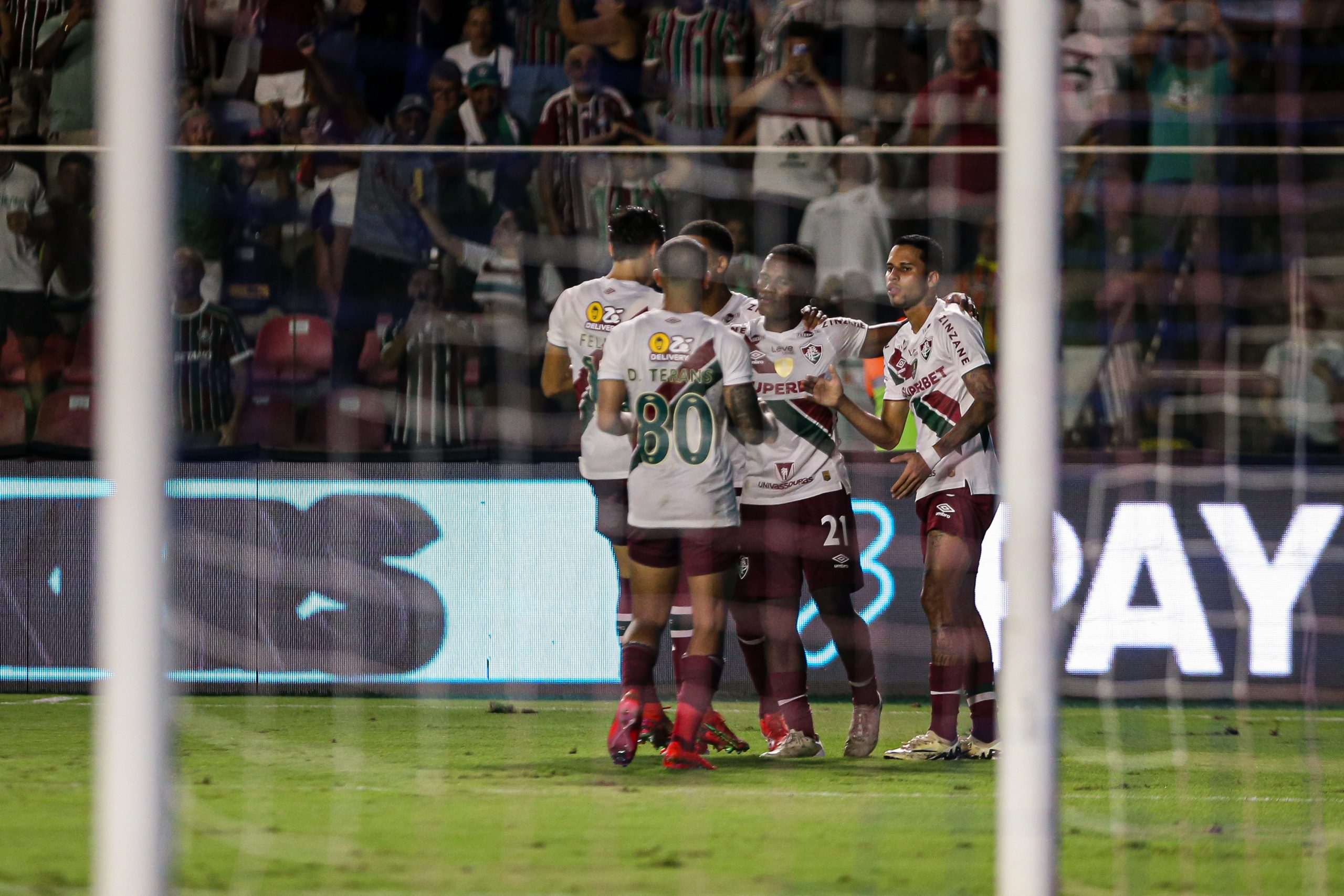 O desempenho do time foi melhor com os reservas em campo. (FOTO DE MARCELO GONCALVES/FLUMINENSE FC)